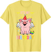 Its My Birthday Pig T-Shirt - Lemon Yellow