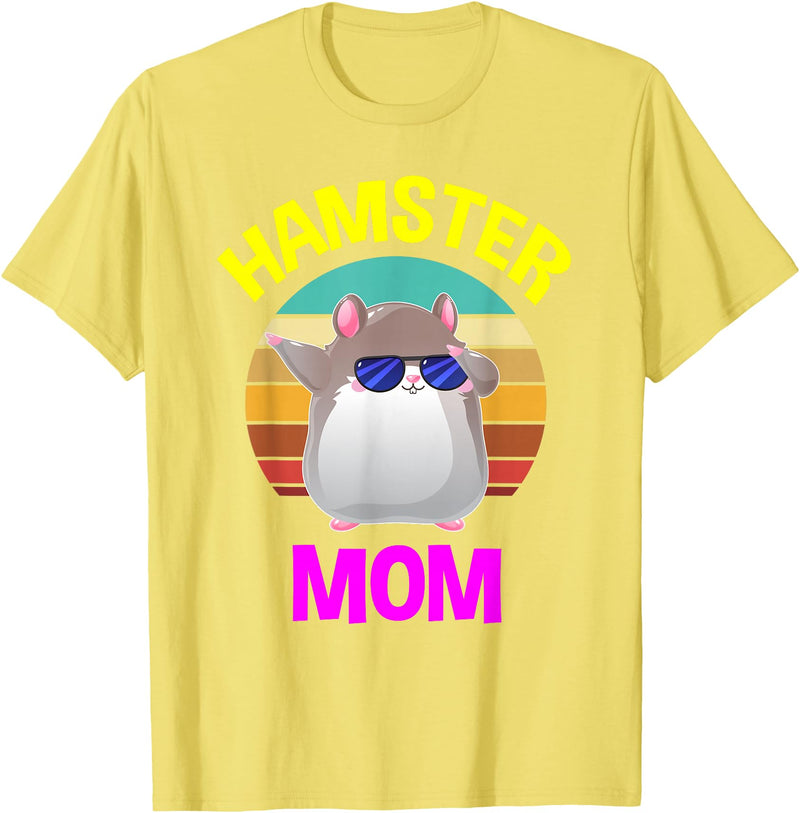 Hamster Mother Costume Lover Gifts Women Children T-Shirt - Lemon Yellow
