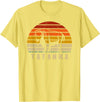 Retro Vintage American Buffalo Tatanka Animal Gift T Shirt T-Shirt - Lemon Yellow