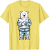 Polar Bear Gift Polar Bear Accessories & Stuff Cute Polar Bear Art for Men Women Kids Arctic Polar Bear T-Shirt - Lemon Yellow
