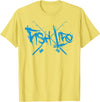 NOFO Clothing Co Fish Life, Fishing T-Shirt T-Shirt - Lemon Yellow