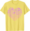 Girls Lion Design Silhouette Lions Design for Lion Lover | Girls Lion T-Shirt - Lemon Yellow