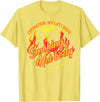 Funny Artful I Love A Hot Body Design T-shirts Cremation My Last Hope For A Smoking Hot Body Shirt Gift T-Shirt - Lemon