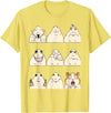 Hamster Reaction Meme Kids Boys Girls Men and Women T-Shirt - Lemon Yellow