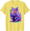 Cute Hamster Art for Men Women Kids Syrian Hamster Lover T-Shirt - Lemon Yellow