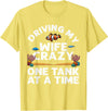 Best Fish Tank Gift For Aquarium Lovers Fishkeeper Funny Aquarium Designs Men Dad Husband Fish Tank Fishkeeping T-Shirt - Lemon Yellow