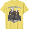 Jackie and Shadow Bald Eagle Family Tee Jackie and Shadow Sunny and Gizmo Big Bear Lake 2025 T-Shirt - Lemon Yellow