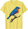 Eastern Bluebird by AKH Eastern Bluebird T-Shirt - Lemon Yellow