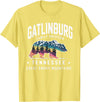 Gatlinburg Family Vacation Tees Family Vacation Mountains Gatlinburg Tennessee Bear Souvenir T-Shirt - Lemon Yellow