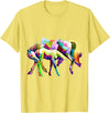 Clothing25 Horses! T-Shirt - Lemon Yellow