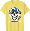Nerrrdy Lion Hipster Men Women Kids Boys Girls Funny Lion T-Shirt - Lemon Yellow