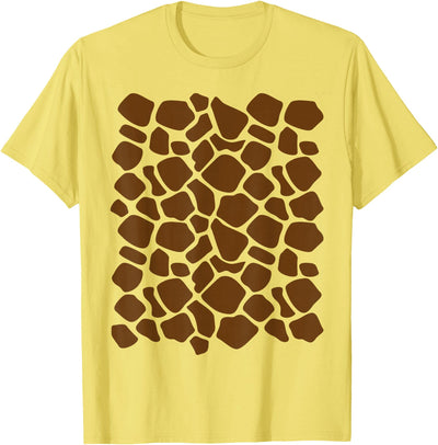 Giraffe Print Lazy Halloween Costume Idea Gift T-Shirt