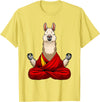 Funny Llama Gift Llama Lover Accessories & Stuff Cute Llama Design For Men Women Alpaca Animal Llama Lovers T-Shirt - Lemon Yellow
