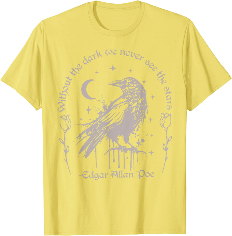 Funny Without The Dark We Never See The Stars Tee Without The Dark We Never See The Stars T-Shirt - Lemon Yellow