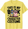 Book Character Fun Costumes This is My Book Character Costume Penguin Pig T-Shirt - Lemon Yellow
