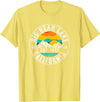 Vintage Style Big Bear Lake Retro 70s 80s Big Bear Lake California CA T-Shirt - Lemon Yellow