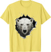 Funny Polar Bear Design Polar Bear T-Shirt - Lemon Yellow