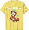 Ecuador Quito Llama Ecuador Cute Llama Quito Achachay Ecuadorian Quechua T-Shirt - Lemon Yellow