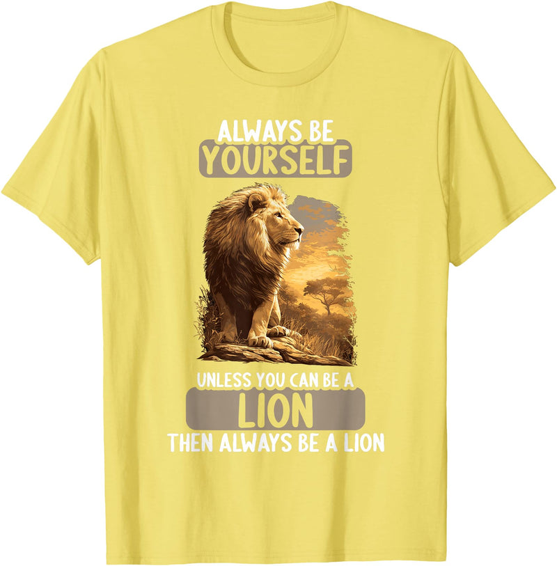 Lions Lion Lovers Shop Lions Lion T-Shirt - Lemon Yellow