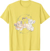 Disney The Lion King - Simba Nala Heart T-Shirt - Lemon Yellow