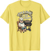 Pitmaster Pig Apparel Low & Slow Is My Tempo Pig BBQ Smoker T-Shirt - Lemon Yellow