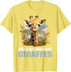 Giraffes Giraffe Lovers Shop Just a Boy who loves Giraffes. Giraffes Giraffe T-Shirt - Lemon Yellow