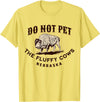 Nebraska Buffalo Funny Quote Nebraska Do Not Pet the Fluffy Cows Funny Bison Souvenir T-Shirt - Lemon Yellow