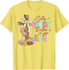 Silly Rabbit Easter Is for Jesus Bunny Cross Kids T-Shirt in Lemon Yellow