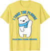 Polar Bear Plunge Survivor Polar Plunge Polar Bear I Took The Plunge Survivor T-Shirt - Lemon Yellow