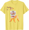 Lion Dance Shirt Chinese Costume Beautiful Chinese Lion Dance Shirt Outfit Costume Gift T-Shirt - Lemon Yellow