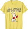 Cute Bunny Joke T-Shirt in Lemon Yellow