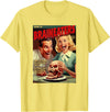 Last Gasp Graphics Brain Eaters 1950s horror comic cover T-Shirt - Lemon Yellow