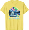 Alaska Cruise Trip Alaska Northern Lights Aurora Viewing Vacation Alaska Trip T-Shirt - Lemon Yellow