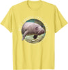 Blue Spring State Park Sea Cow Florida Blue Spring State Park Orange City Florida Manatee Sea Cow T-Shirt - Lemon Yellow