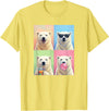polar bears polar bear Shop Polar Bears Funny Polar Bear T-Shirt - Lemon Yellow