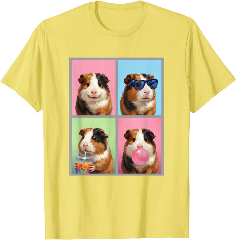 guinea pigs guinea pig Shop Guinea Pigs Funny Guinea Pig T-Shirt - Lemon Yellow