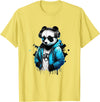 Panda Musik DJ Controller Gaming Panda Panda Music DJ Controller Gaming Panda T-Shirt - Lemon Yellow