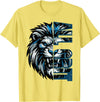 Lion Shirts For Men Women Kids Gifts Lion Women Kids Boys Girls Men Youth Teen T-Shirt - Lemon Yellow