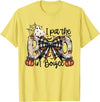 Funny I Put The In Boujee Tee Shirt I Put The In Boujee Bow Halloween T-Shirt - Lemon Yellow