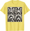 Funny Rabbit Bunny T-Shirt in Lemon Yellow