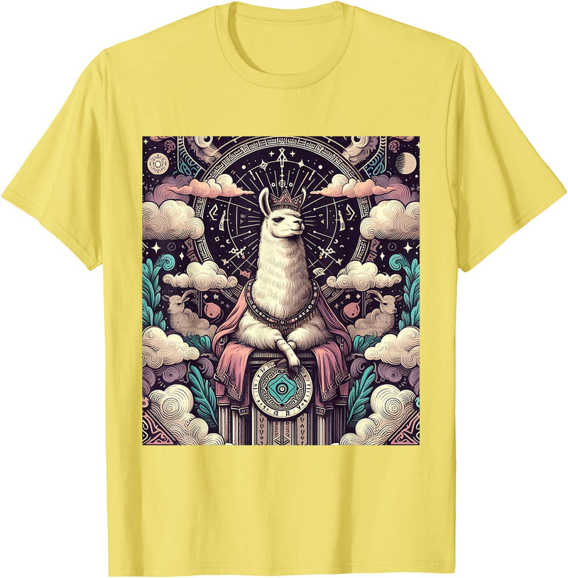 Check out my Llama Shirts Llama tarot card T-Shirt - Lemon Yellow