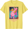 Animal Art T Shirts When Pigs Fly Art T Shirt T-Shirt - Lemon Yellow