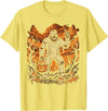 Halloween Shirts For Women Men Kids Boys Girls Halloween Mummy Bigfoot Rock Sasquatch Costume Men Boys Kids T-Shirt - Lemon
