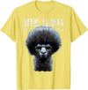 Llama Corner Afro Llama Ain't Got Time for Your Drama - Llama Gift T-Shirt - Lemon Yellow