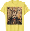 Medieval Japan Anime Dracula Vampire Night Gifts Scary Japanese Dracula Vampire Dynasty Adult Halloween Art T-Shirt - Lemon