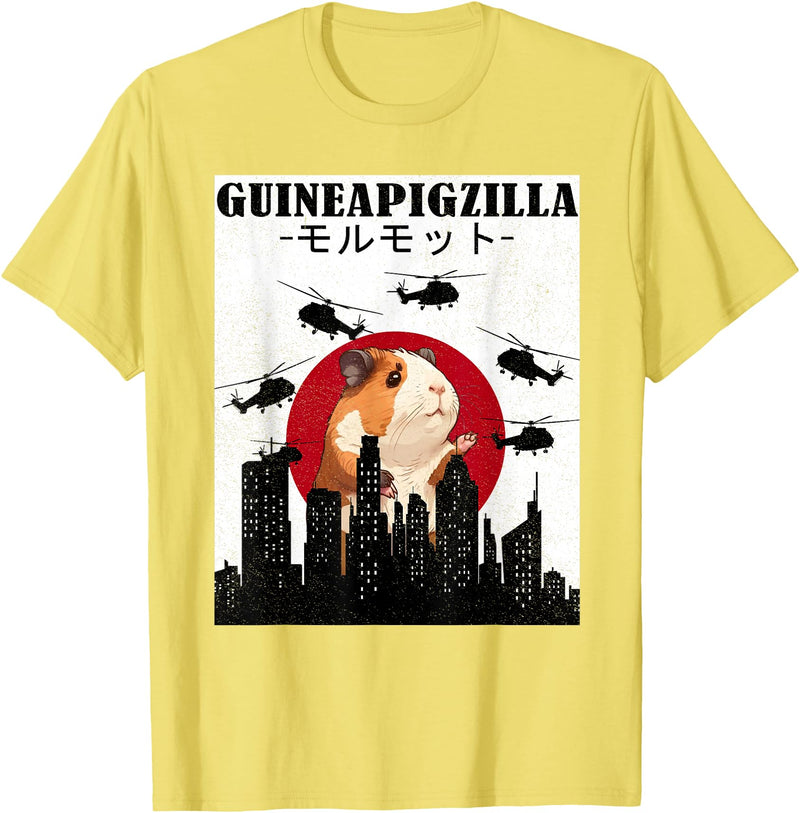 Guinea Pig Lovers Guinea Pig Tees Guinea Pig Shirt Pet Guinea Pig Funny Guinea Pig Lover T-Shirt - Lemon Yellow