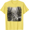 Halloween Ghost Cat Selfie Forest Lat Halloween Ghost Cat Forest Selfie Scared Men Women Kid T-Shirt - Lemon Yellow