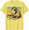 Guinea Pig Gamer BY TEERA Guinea Pig Gamer - Video Gaming Animal Rodent Lover T-Shirt - Lemon Yellow