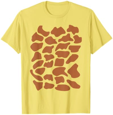 Giraffe Costume Shirt Adult Men Women Kids Giraffe Costume T-Shirt