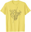 Trader Apparel Co. Bear / Bull Trading Trader Bitcoin Bull Market Investor T-Shirt - Lemon Yellow